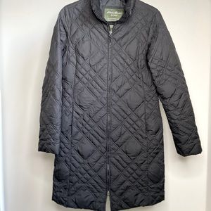 Eddie Bauer Quilted Goose- Down Jacket Small